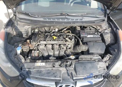 2013 Hyundai Elantra Gls from USA, damaged, VIN 5NPDH4AEXDH312007